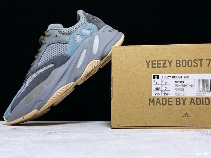 700 Adidas Yeezy FW2499 Boost Blue Teal 1119
